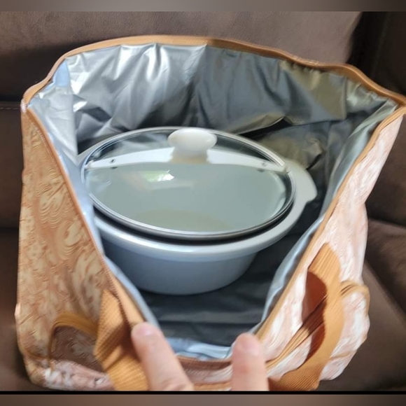 NEW Thirty-one Bake & Take Party Cooler Autumn Harvest print - Picture 7 of 8